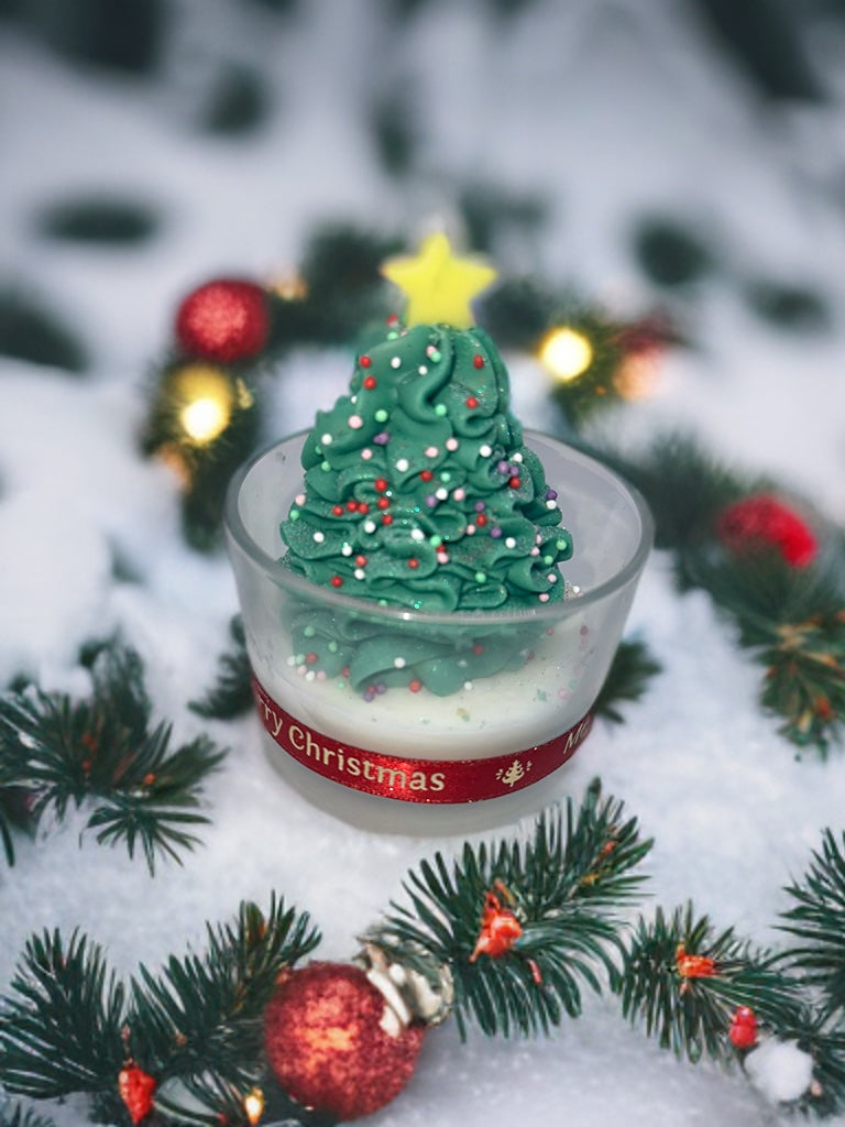 Κερί Χριστουγεννιάτικο Δέντρο - Happy Tree candle