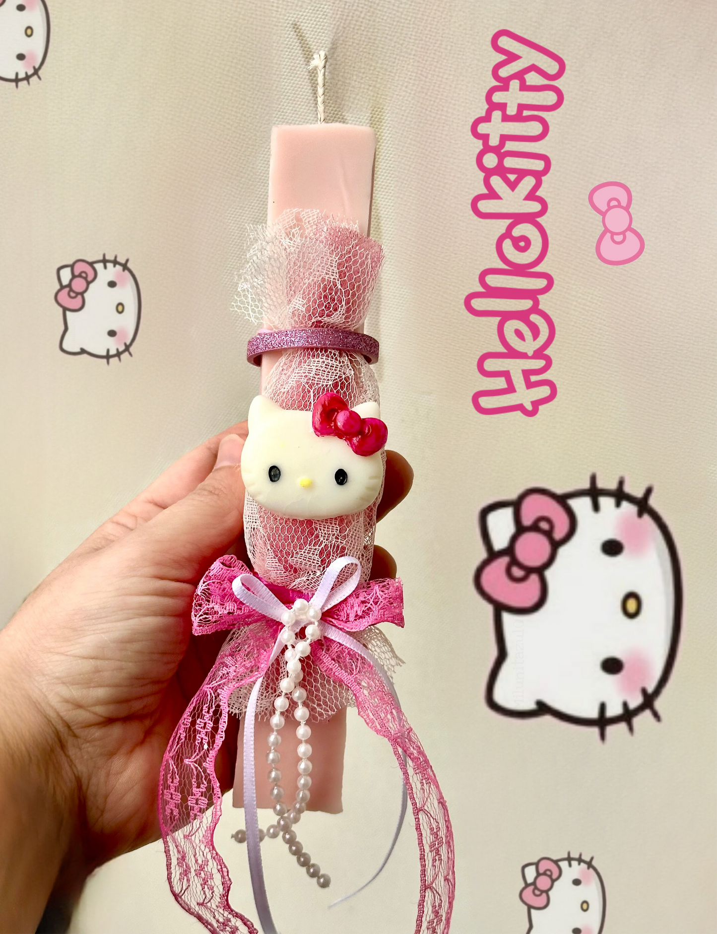 Πασχαλινή Λαμπάδα kitty