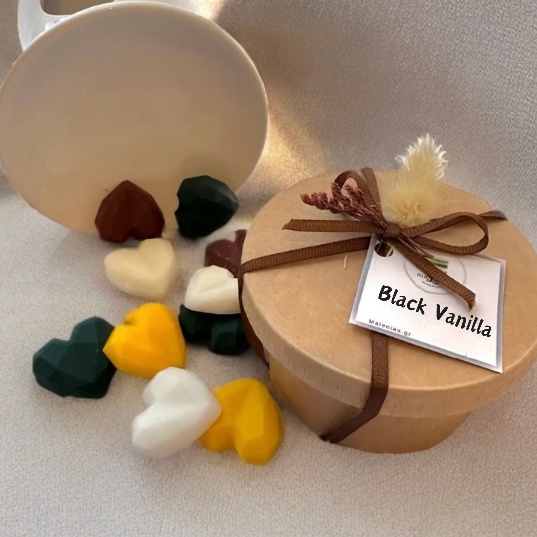 Wax melts Black Vanilla -Μαύρη Βανίλια !