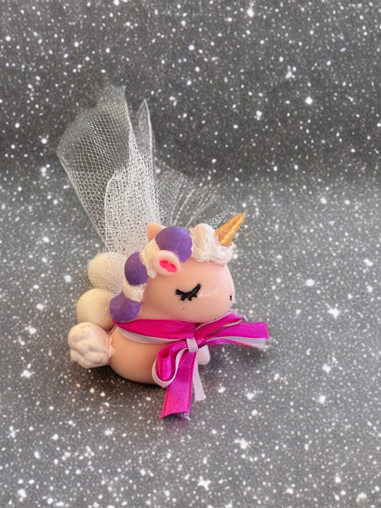 Μπομπονιέρα unicorn - Μονόκερος κεράκι !