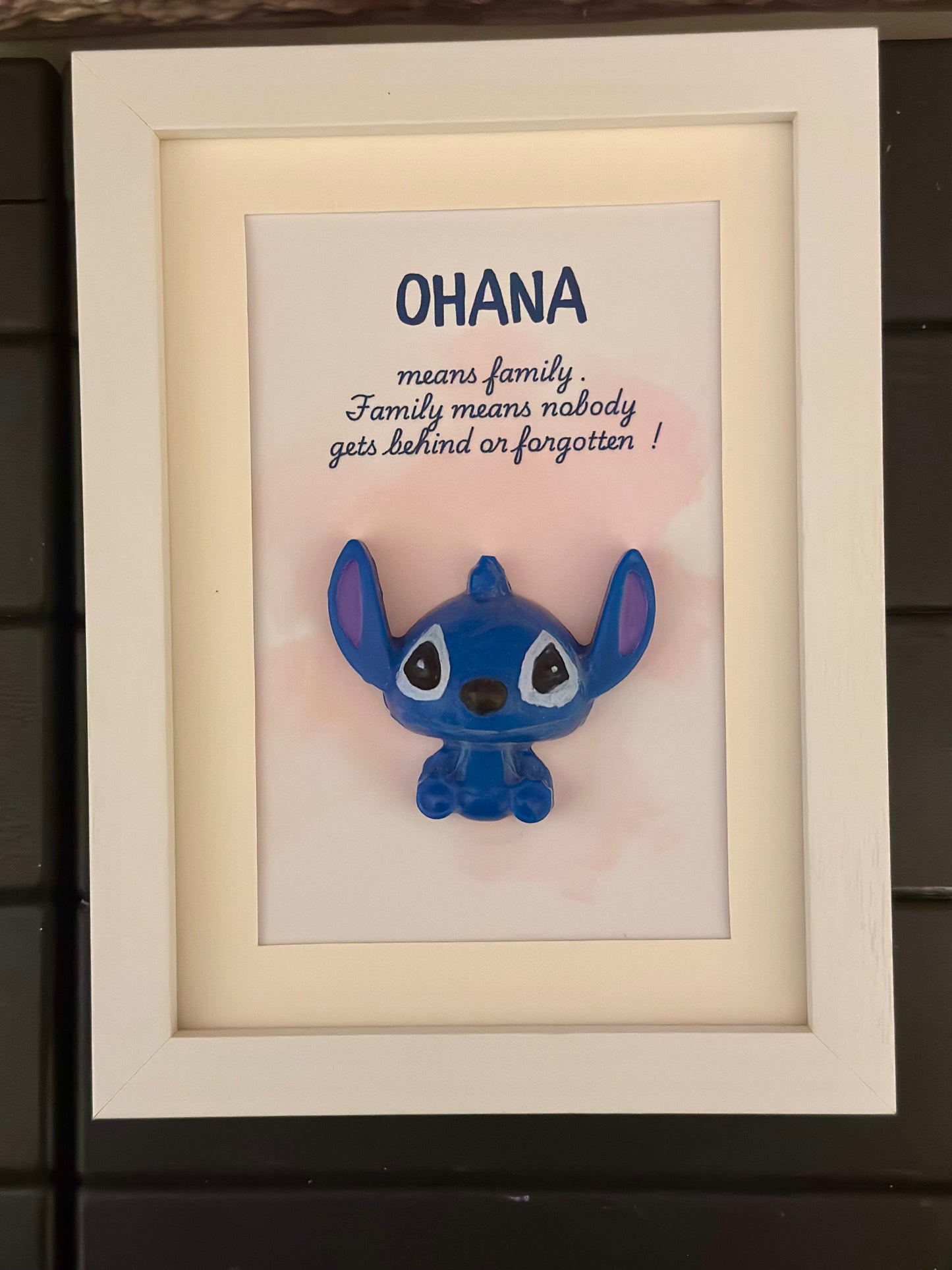 Διακοσμητικό καδράκι Στιτς με άρωμα !