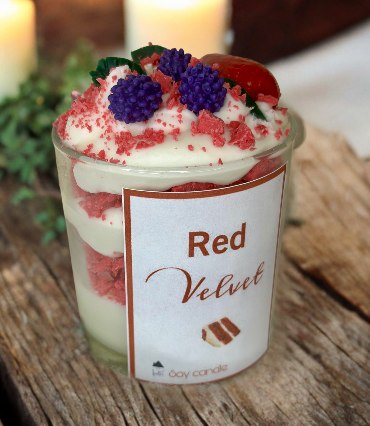 Κερί Red velvet