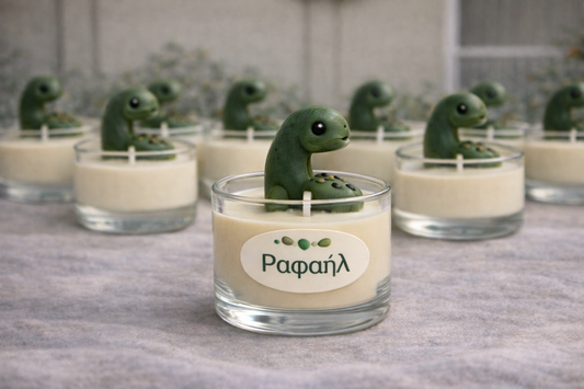 Μπομπονιέρα δεινόσαυρος - κερί !