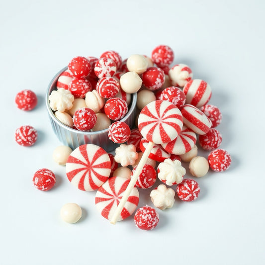 Wax melts Holiday candy - ριγέ καραμέλα